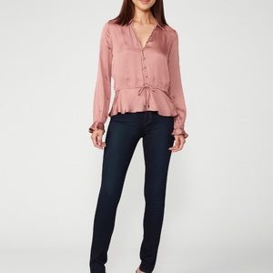 Paige Skyline Skinny Mona SZ 28 Dark Denim Jeans